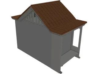 House Summer 3D Model preview