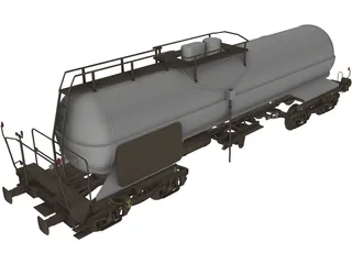 Tank Carriage 3D Model preview