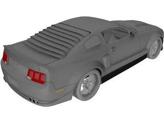 Ford Mustang Eleanor 3D Model preview