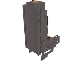 F-15 Seat 3D Model preview