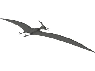 Pteranodon Ingens 3D Model preview