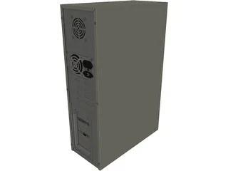Case Tower 3D Model preview