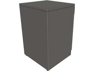 Fagor Wash Machine 3D Model preview