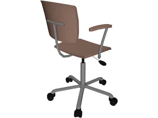 Chair Office 3D Model preview