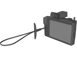 Camera Polaroid Color Pack 3D Model preview