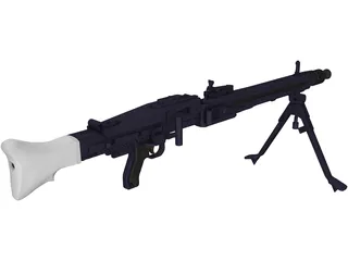 MG 42 3D Model preview
