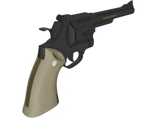 Smith&Wesson M29 3D Model preview