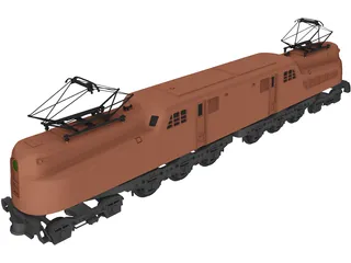 Pensylvania Railroad SGG1 3D Model preview