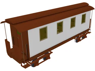 General Wagon 3D Model preview