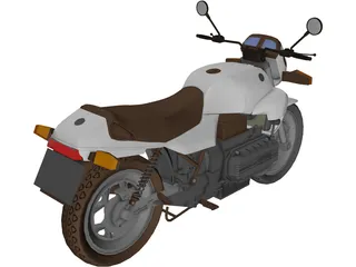 BMW K100 3D Model preview