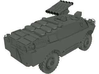 BDRM-3 Fagot 3D Model preview