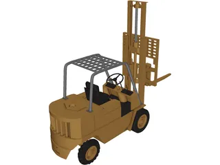 Caterpillar Elevator 3D Model preview