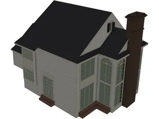 House Modern 3D Model preview