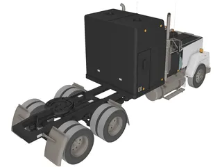 Mack Rainbow 3D Model preview