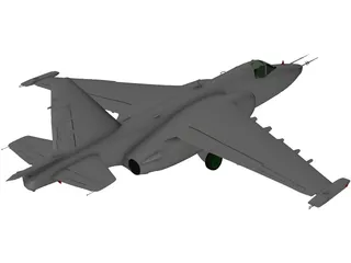 Sukhoi Su-25 Frogfoot 3D Model preview