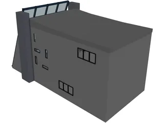 Villa 3D Model preview