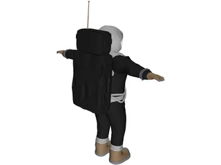 Astronaut 3D Model preview
