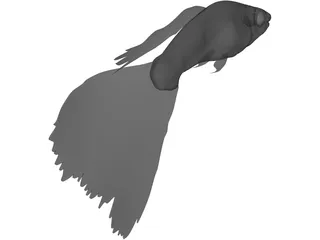 Guppy 3D Model preview