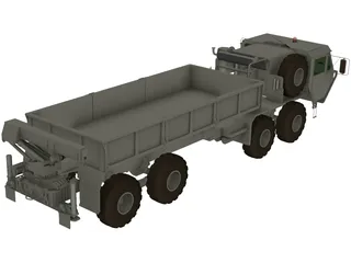M977 Hemtt 3D Model preview