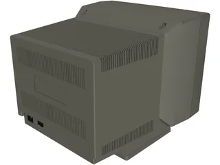Monitor 3D Model preview