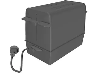Toaster Automatic 3D Model preview