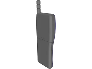 Phone Mobile Alcatel 3D Model preview