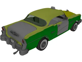 Buick Century (1957) 3D Model preview
