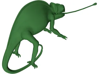 Chamaleon 3D Model preview