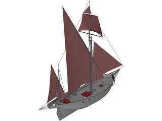 Corsair 3D Model preview
