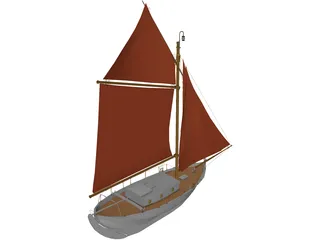 Cotre Kurun 3D Model preview
