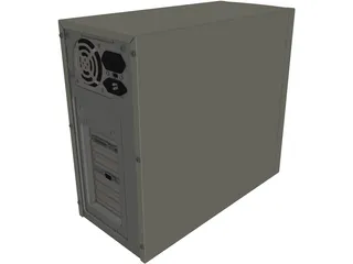 Case Mini Tower 3D Model preview