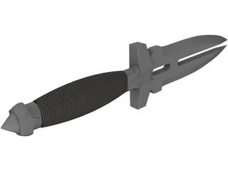 Dagger Double Shadow 3D Model preview