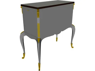 Drinks Cabinet 3D Model preview