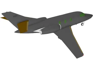Dassault Falcon 3D Model preview