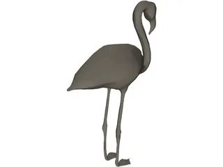 Flamingo 3D Model preview