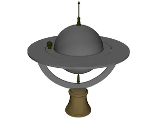 Giroscope 3D Model preview