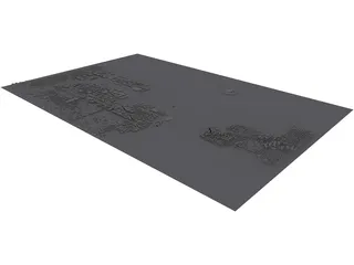 City Washington (DC) 3D Model preview