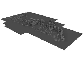City Miami (Florida) 3D Model preview