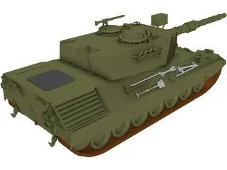 Leopard 3D Model preview