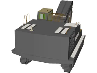Liebherr R-96 3D Model preview