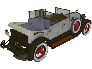 Lincoln 3D Model preview