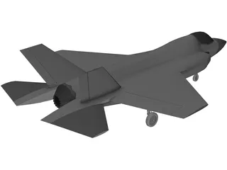 Lockheed Martin JSF F-35 3D Model preview