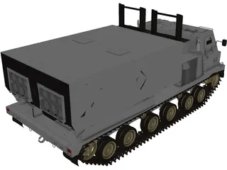 MLRS M270 3D Model preview