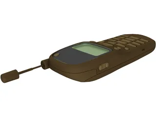 Phone Mobile Nokia 3D Model preview