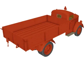 Opel Blitz 3D Model preview