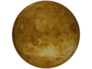 Planet Venus 3D Model preview