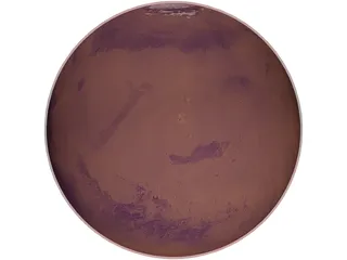 Planet Mars 3D Model preview