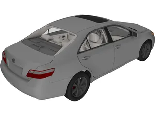 Toyota Camry (2007) 3D Model preview
