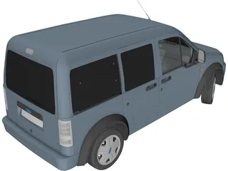 Ford Transit (2007) 3D Model preview
