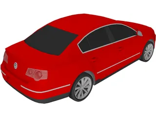 Volkswagen Passat 3D Model preview